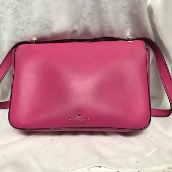 Kate Spade Hot Pink Purse - Picture 2 of 4